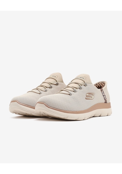 Skechers Summıts Leopard Chıc Kadın Bej Spor Ayakkabı 150275tk Ntmt Bej