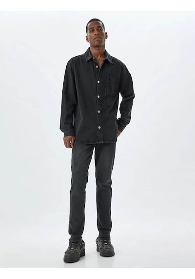 Koton Erkek Jean Pantolon Siyah 5wam40174nd Brad Jean 25ky59001699 Y5901 Siyah