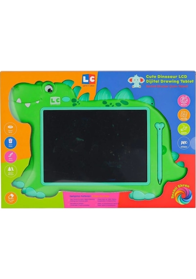 Nessiworld Lc-31068 Sevimli Dinazor Çizim Tableti 10 İnç Çok Renkli