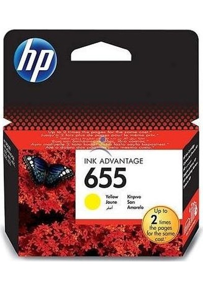 Hp 655 Cz112Ae Sarı Kartuş.Cz284C