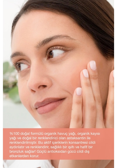 Parlaklık Veren Yüz Serumu Organik Havuç Ve Kayısı Özü İçeren 30 Ml