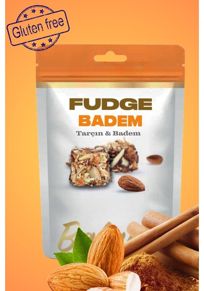 Fudge Tarçınlı & Bademli Atıştırmalık 100gr X3 Adet