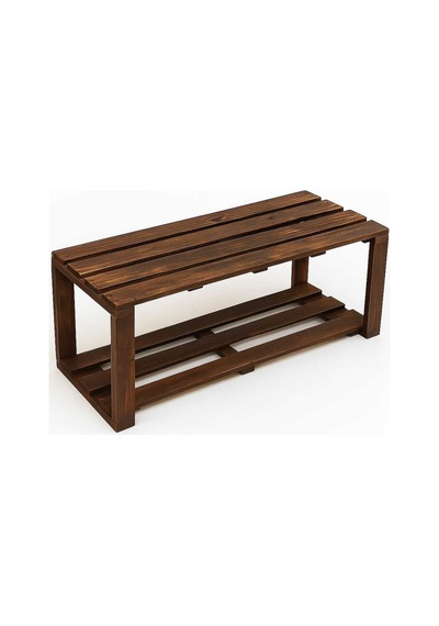 Çok Amaçlı Ahşap Bench Kahverengi Kahverengi