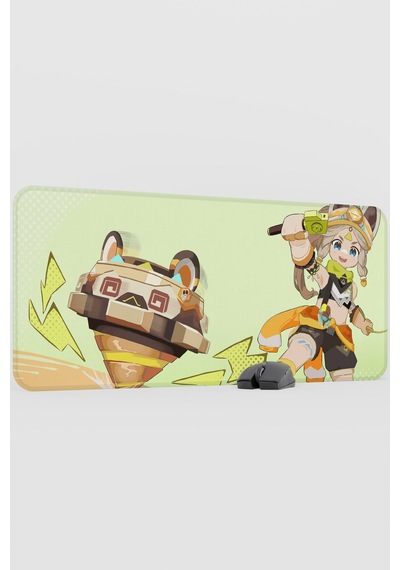Kachina Genshin Impact Anime Oyuncu V4 - 90x40 Xxl Gaming Mouse Pad Fare Altlığı