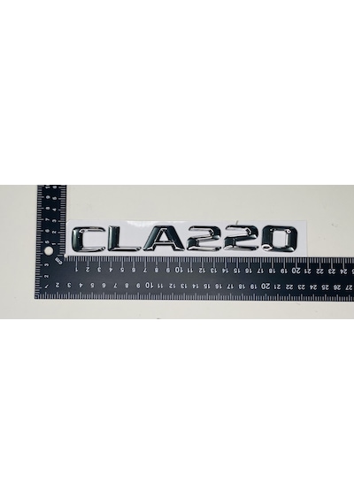 Mercedes Cla220 2013 - 2021 Bagaj Yazısı Krom