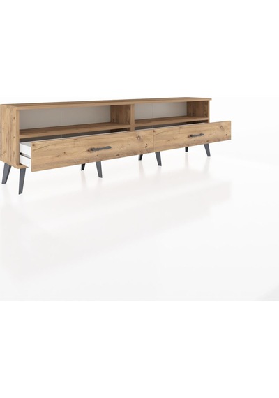 Arges Tv Ünitesi 2 Raflı 2 Çekmeceli 176x30x51 Çam-çam/çam Atlas Çam/atlas Çam Arges Tv Ünitesi 2 Raflı 2 Çekmeceli 176x30x51 Çam-çam/çam Atlas Çam/atlas Çam