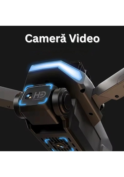 M104 Kameralı Drone Ekranlı Kumanda Optik Akış Hd Çekim 360 Roll Led Işıklı Yedek Pilli