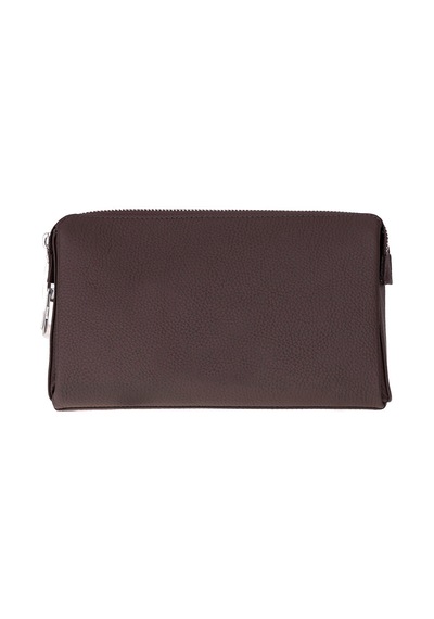 Bloominbag Forte Wrist Espresso Roast Unisex Kilitli Clutch Çanta Kahverengi