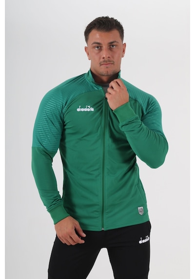 Diadora Premium Kamp Eşofmanı Tek Üst Yeşil