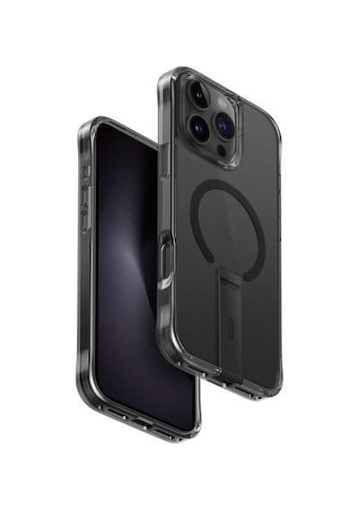 Apple Uyumlu iPhone 16 Pro Max Kılıf Eleva Serisi Standlı Magsafe Özellikli Magclick Premium Kılıf Smoke Apple Uyumlu iPhone 16 Pro Max Kılıf Eleva Serisi Standlı Magsafe Özellikli Magclick Premium Kılıf Smoke