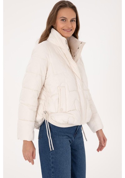 U.s. Polo Assn. Kadın Mont 50308618-vr256 Bej