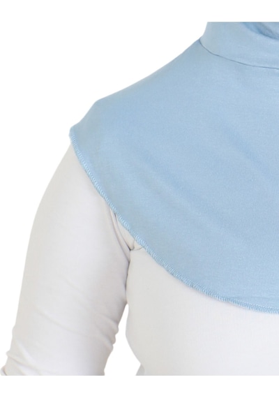 Modish Group Kadın Boyunluklu Hijab Tesettür Pratik Spor Bone - Sarı Mavi