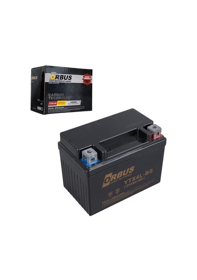 Ytx4l-bs 12v 4a Motosiklet Aküsü 114 X 66 X 88 Mm 1.6kg