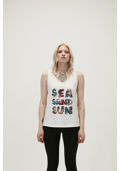 Bad Bear 21.03.23.002-c04 Sea Sand Sun Kadın Atlet 001