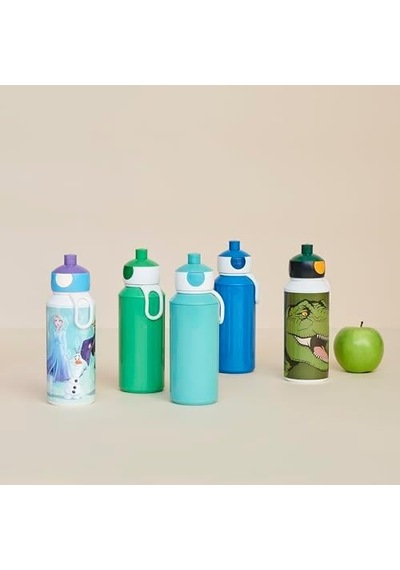 Su Şişesi 400 Ml, At Desenli Açık Beyaz