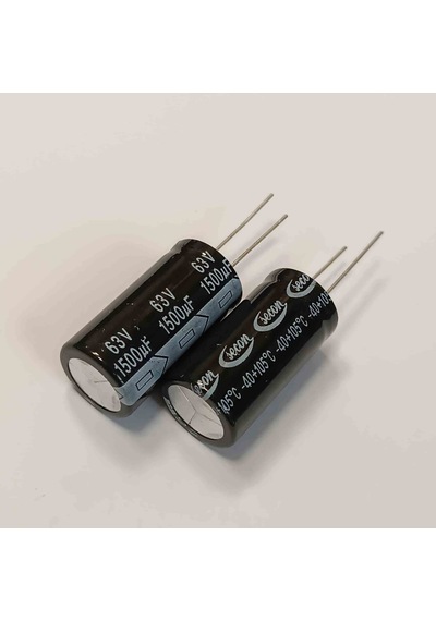 1500mf 63v Elko 18x36 105 Elko Kondansatör 15 Adet