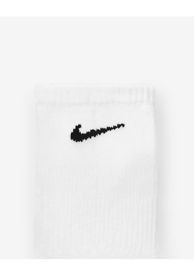 Nike Sx6898-100 Everyday Plus Destekli No-show Antrenman Çorapları 6 Çift Beyaz