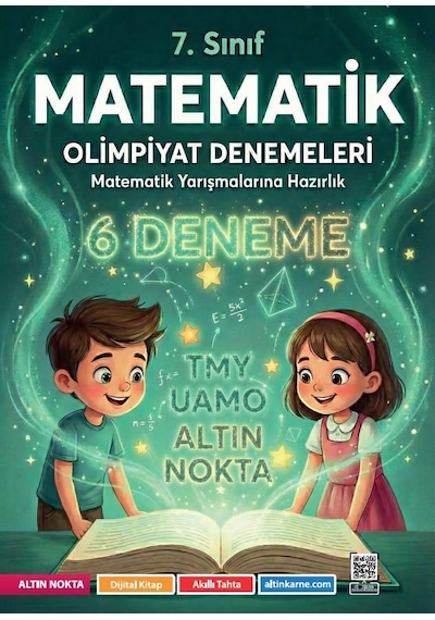Altın Nokta Yayınları 7. Sınıf Matematik Olimpiyat Denemeleri 6 Deneme