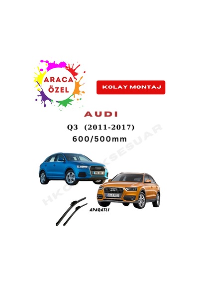 Audi Q3 Silecek 2011-2017