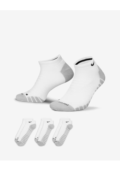 Nike Sx6964-100 Everyday Max Destekli No-show Antrenman Çorapları 3 Çift Beyaz