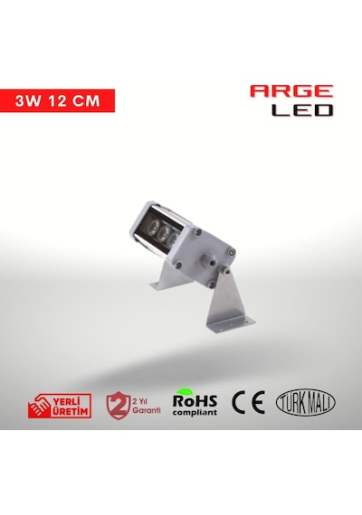 Argeled Mavi Wallwasher Duvar Boyama 12 Cm 3w