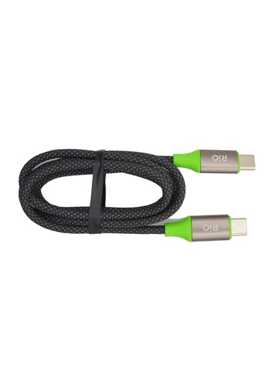 Rio Tech 60w Usb Type-c Hızlı Şarj Ve Data Kablosu 1 Metre
