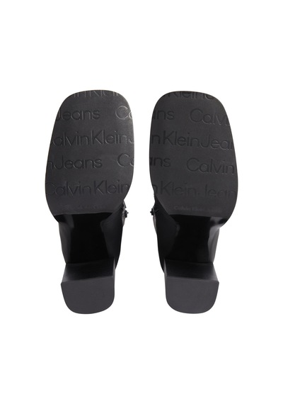 Calvin Klein Heel Zıp Boot Lth Wn Kadın Siyah Bot
