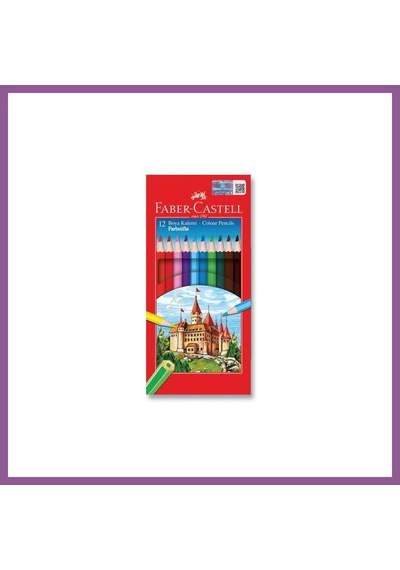 Bezos F.castel 5171116312 Tam Boy Kuru Boya 12 Li Rengaren