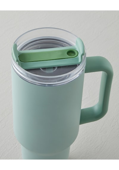 English Home Good Mood New Etna Çelik Termos 900 Ml Yeşil