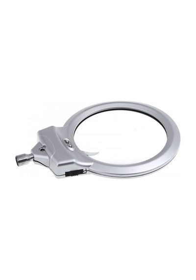 2.5x90 Mm 5x24 Mm Büyüteç Mandallı Metal Hortumlu Masa Üstü Büyüteç