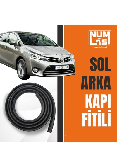Toyota Verso 2013-2023 Sol Arka Kapı Fitili-a Kalite-numlas-nm5557
