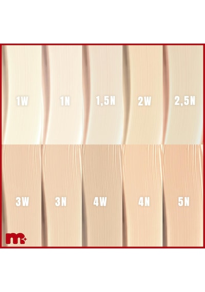 Make Up Maruderm Pürüzsüz Görünüm Sağlayan Yarı Mat Bitişli Uzun Süre Kalıcı Fondöten 2w 30 Ml Çok Renkli