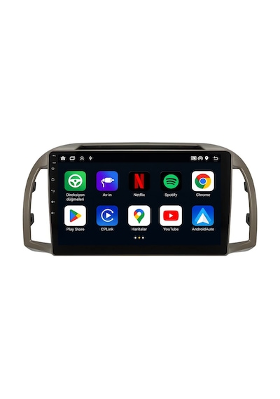 Nissan Micra 2002-2010 Android Multimedya Carplay Android Auto Navigasyon 8gb Ram 128gb Pro 9"