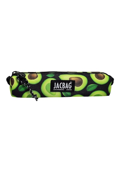 Jacbag Prizma Jac Tek Bölmeli Yeşil Avokado Kız Çocuk Kalemlik Çok Renkli