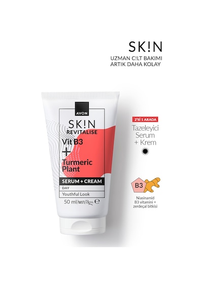 Sk N Tazeleyici Krem + Serum 50 Ml.