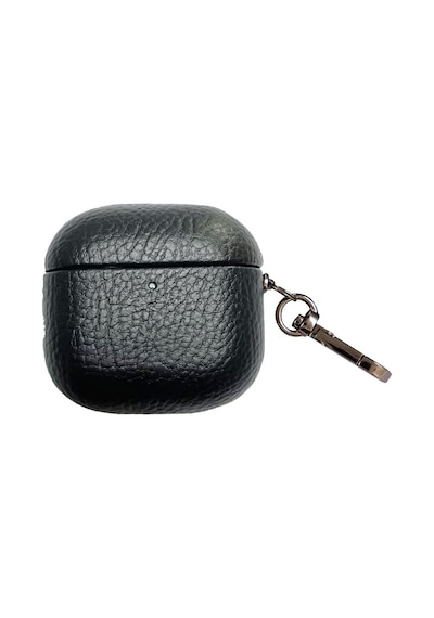 Piili Apple AirPods Uyumlu 4.nesil Leather Kılıf Apple AirPods Uyumlu Kılıfı Siyah 51847505