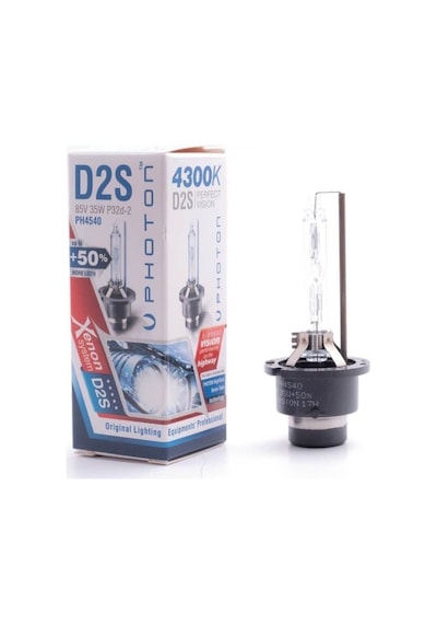 D2s 4300k +%50 Fazla Işık Xenon Far Ampulü Ph4540