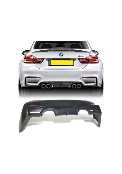 BMW F33 2014-2018 4.SERİ CABRİO PLASTİK M4 ARKA TAMPON