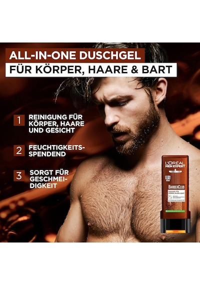 L'oréal Men Expert Erkekler İçin Xxl Duş Jeli Ve Deodorant Spreyi İçeren, Sedir Ağacı Esansiyel Yağı İçerikli, Erkek Hediye Seti, Berber Kulübü Seti, 1 X 400 Ml, 1 X 150 Ml Diğer