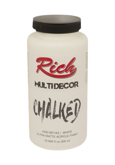 Rich Multi Decor Chalked Ultra Mat 500 Cc 4500 Beyaz Beyaz