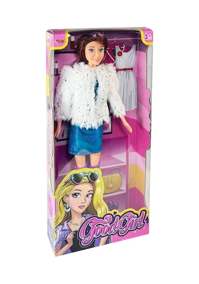 Wg-66770 Parlak Elbiseli Ceketli Bebek 29 Cm -vardem