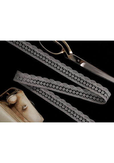 ALKA DANTEL MERSERİZE KOPANAKİ 10 METRE 802 MERSERİZE GREY