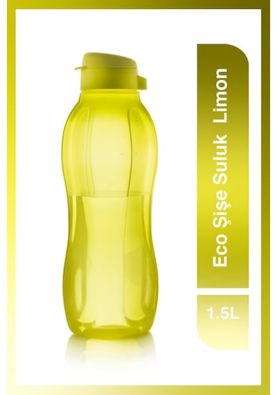 Eco Şişe Kolay Kapak Suluk Ve Matara Limon 1.5lt Sarı