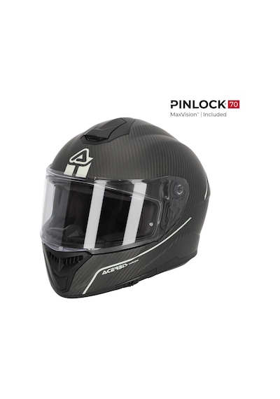 Acerbis Tarmak Carbon 22-06 Kapalı Kask Gri - Siyah