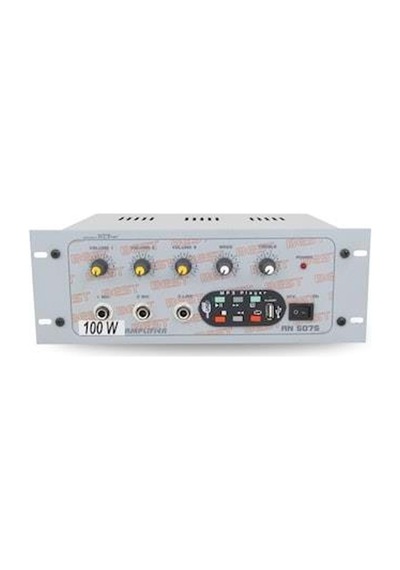 Best 12V 100W Anfi 2Mic /1 Line 2Band Eq Usb Mp3 Player