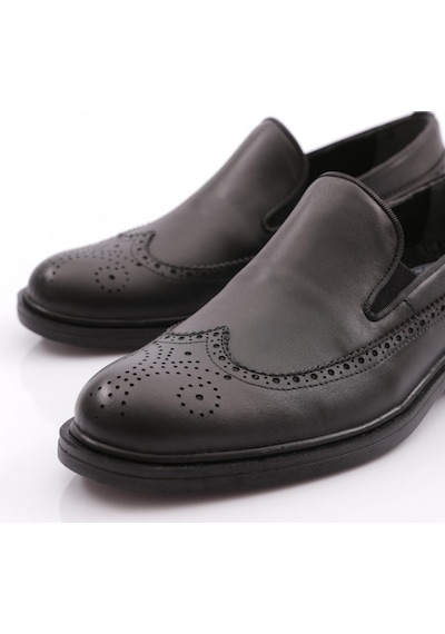 Dgn 3055 Erkek Comfort Ayakkabi 3055-1506-R1534 Siyah