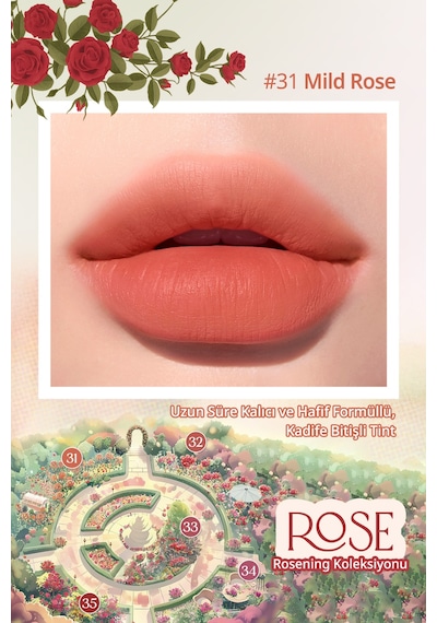 Peripera Ink Airy Velvet 31 Mild Rose