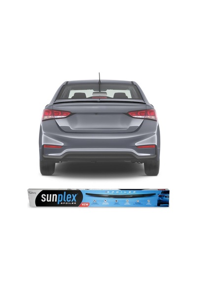 Hyundai Accent Blue Spoiler Bagaj Üstü Sunplex Piano Black 2011-