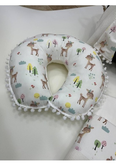 Tr Çok Amaçlı Babynest, Puset Örtüsü Ve Minderi,alt Açma Ve Battaniye, Nevresim Takımı Emzirme Minderi, Emzirme