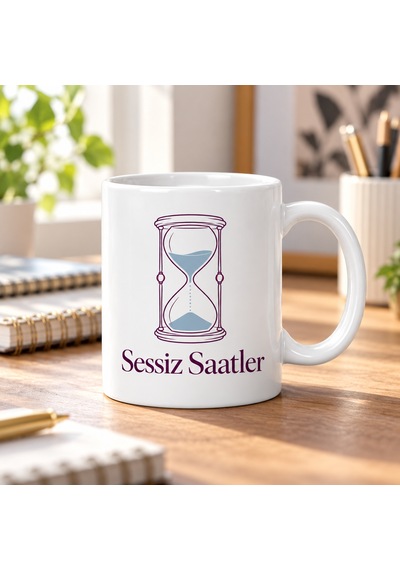 Storeşahin Sessiz Saatler Tasarımlı Porselen Kupa - Model 563 Shn0720